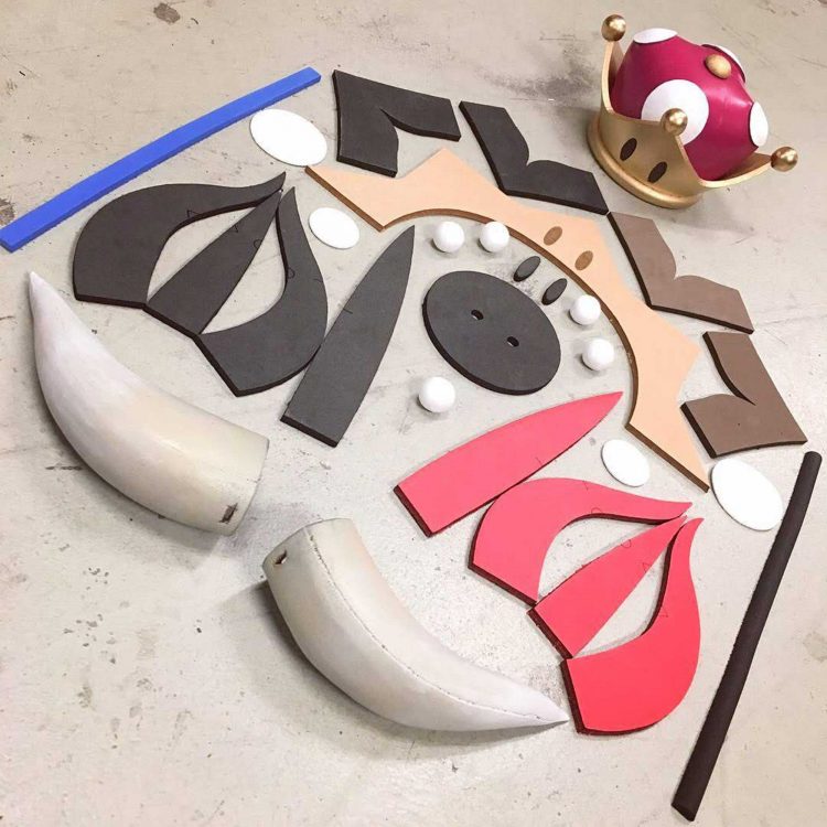 Bowsette Super Crown & Horns ( PATTERN ) Givewave Studios