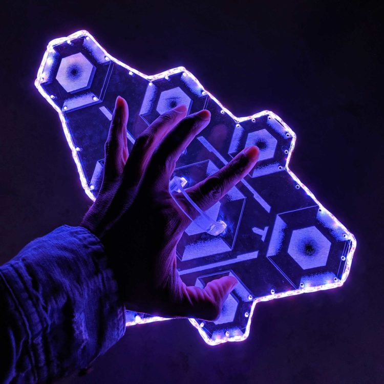Overwatch Sombra Hack Light Up Prop