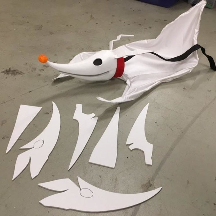 Nightmare Before Xmas “ZERO Head” Eva Foam DIY Kit
