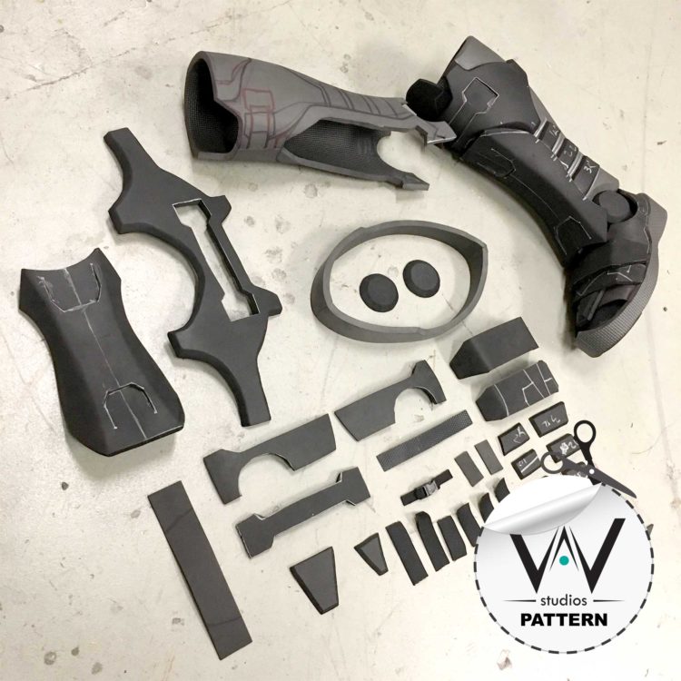 Soldier 76 ( Overwatch ) Boots Pattern