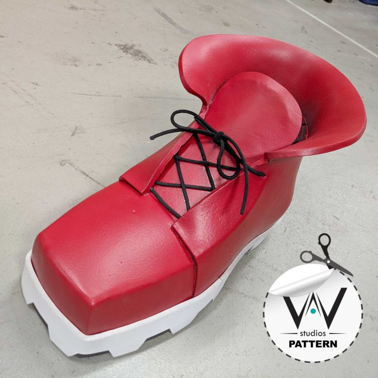 My Hero Academia DEKU Shoes ( PATTERN )