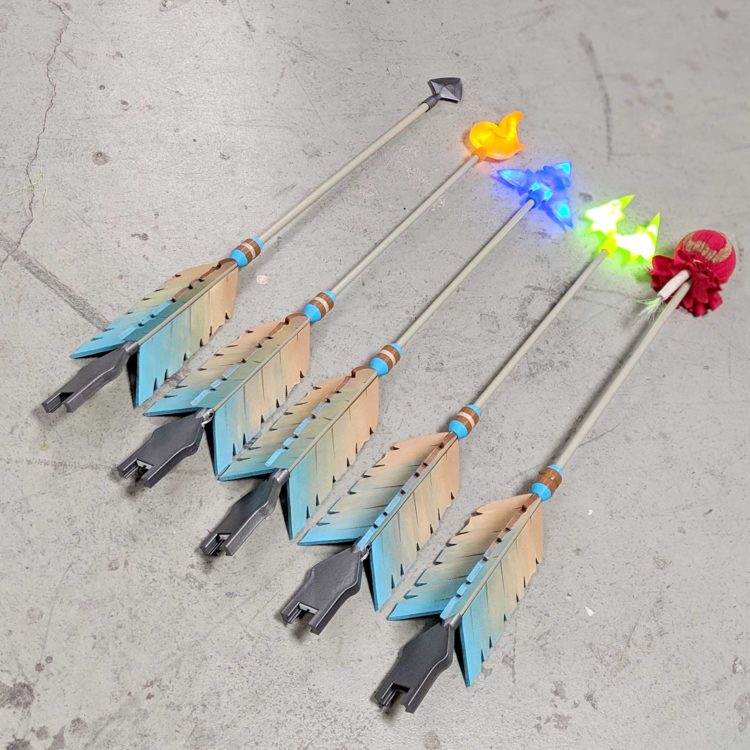 BOTW Elemental Arrows (Light Up) DIY Kit