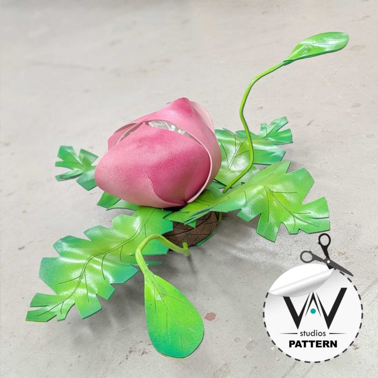 Pokédog Ivysaur Bulb Prop ( PATTERN )