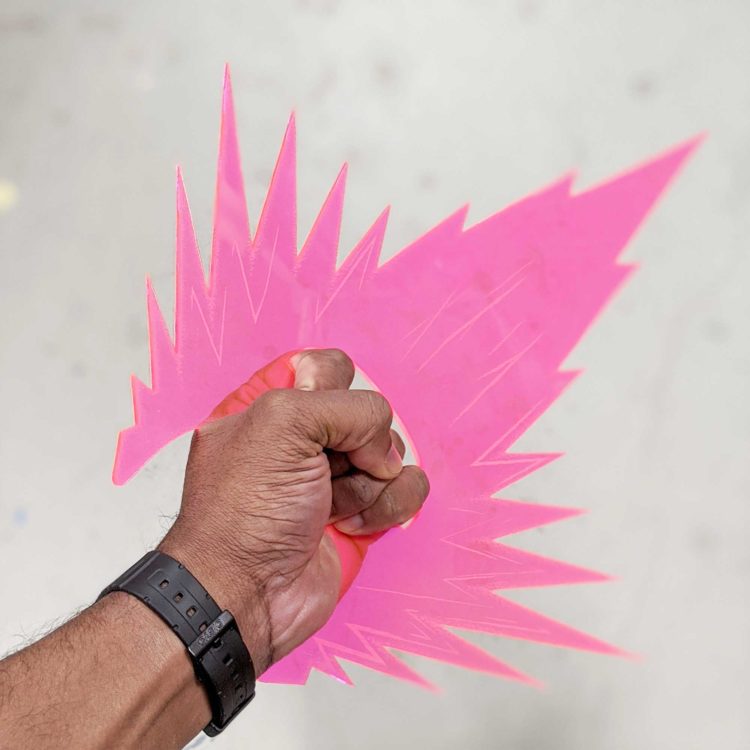 Goku Black Lte™ Neon Force Blade Prop