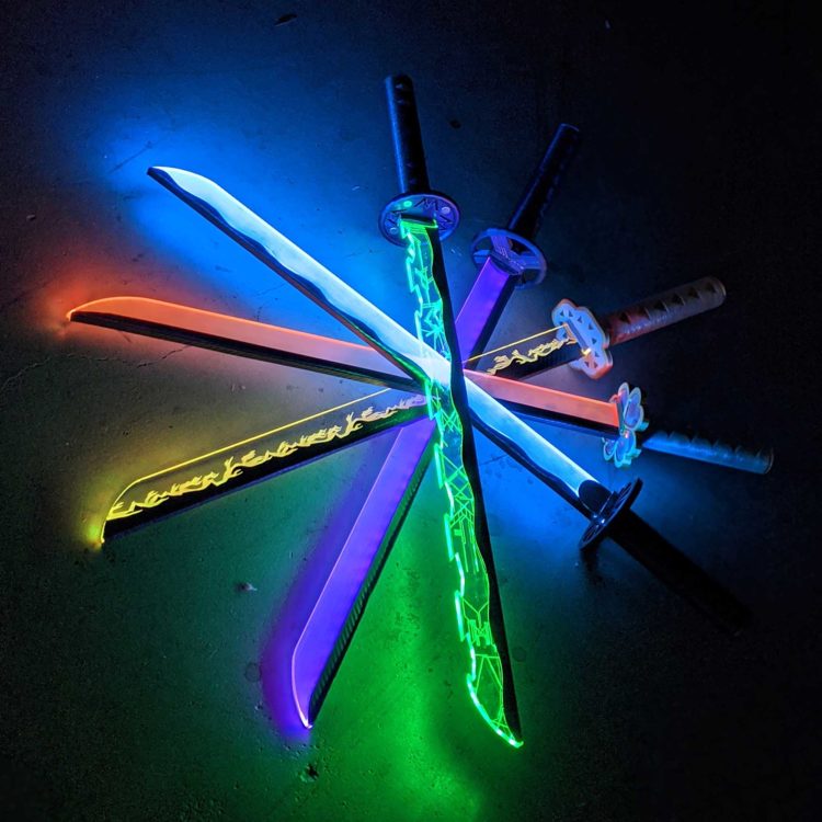Light Up LED Katana DIY Kit