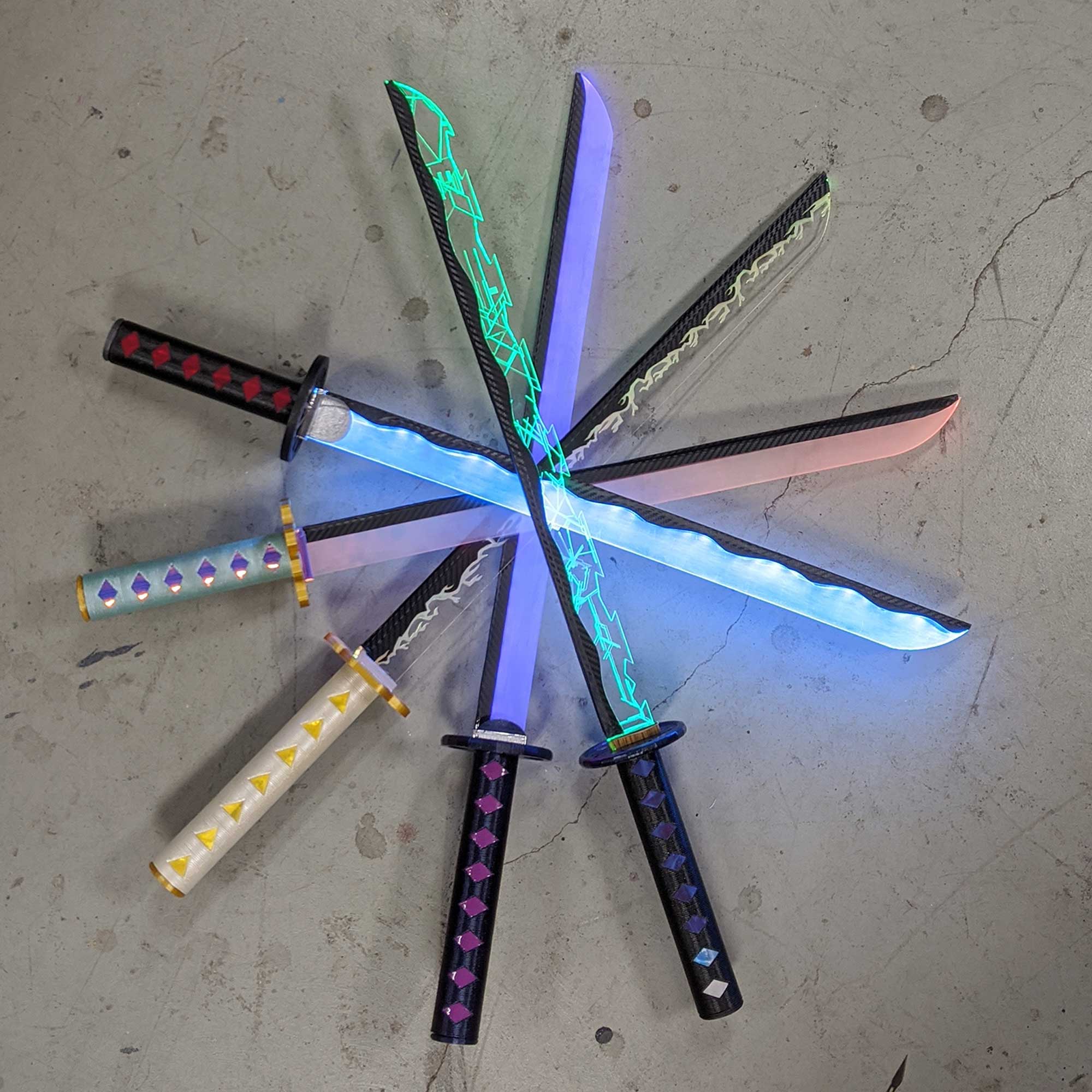 demon slayer katana 3d print demon slayer katana 3d print