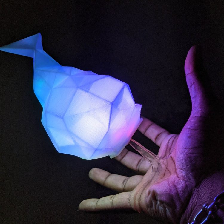 Floating Flame “illusion” LED Prop ( Promare – Burnish )