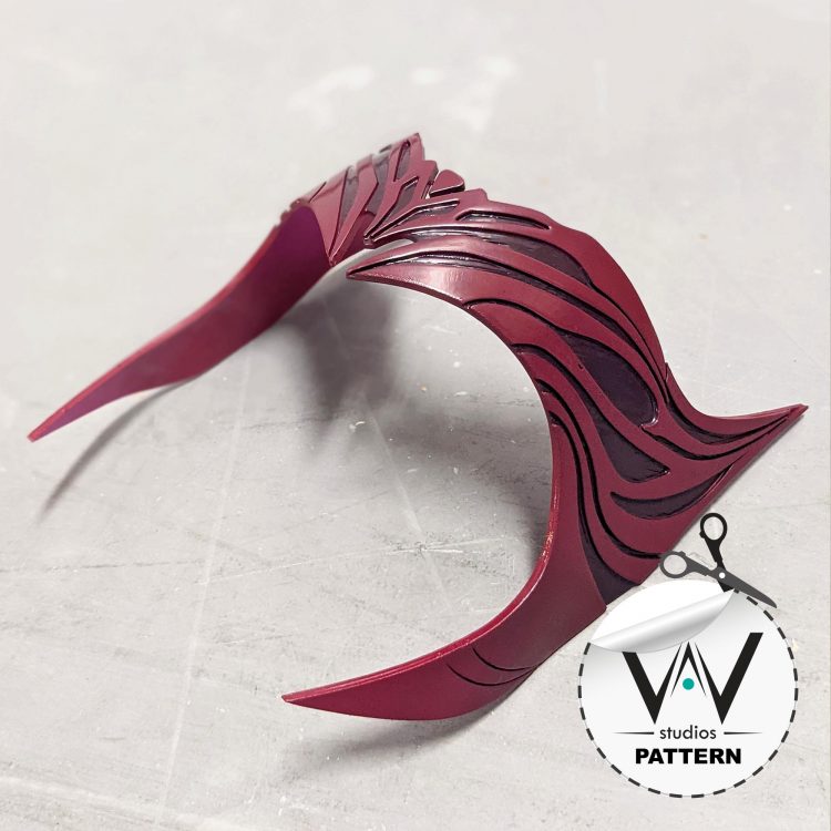 Scarlett Witch Crown ( WandaVision ) Foam PATTERNS
