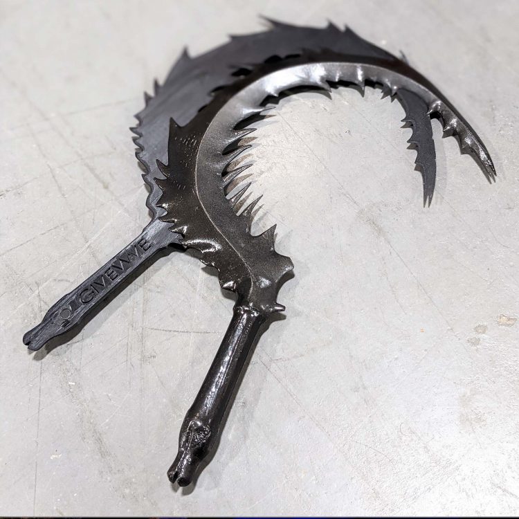Noob Saibot Split Apart Sickle DIY Kit Prop ( MK11  )