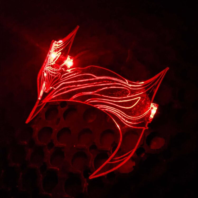 Scarlett Witch LED Crown ( WandaVision ) One Size