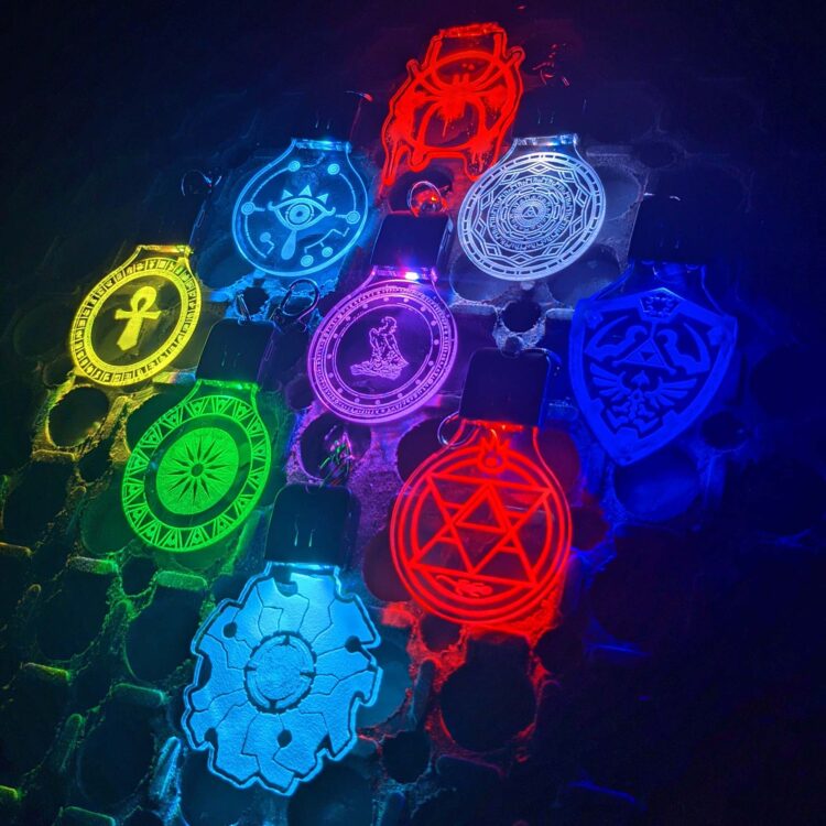 GWS Rechargeable LED Keychains
