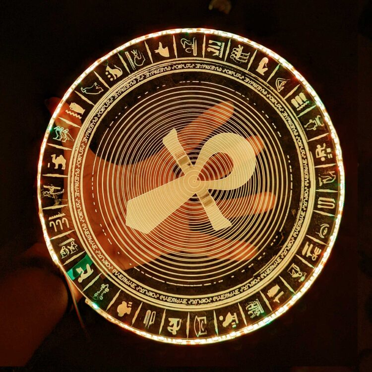 Dr. Fate LED Spell Disc Prop ( DLX )