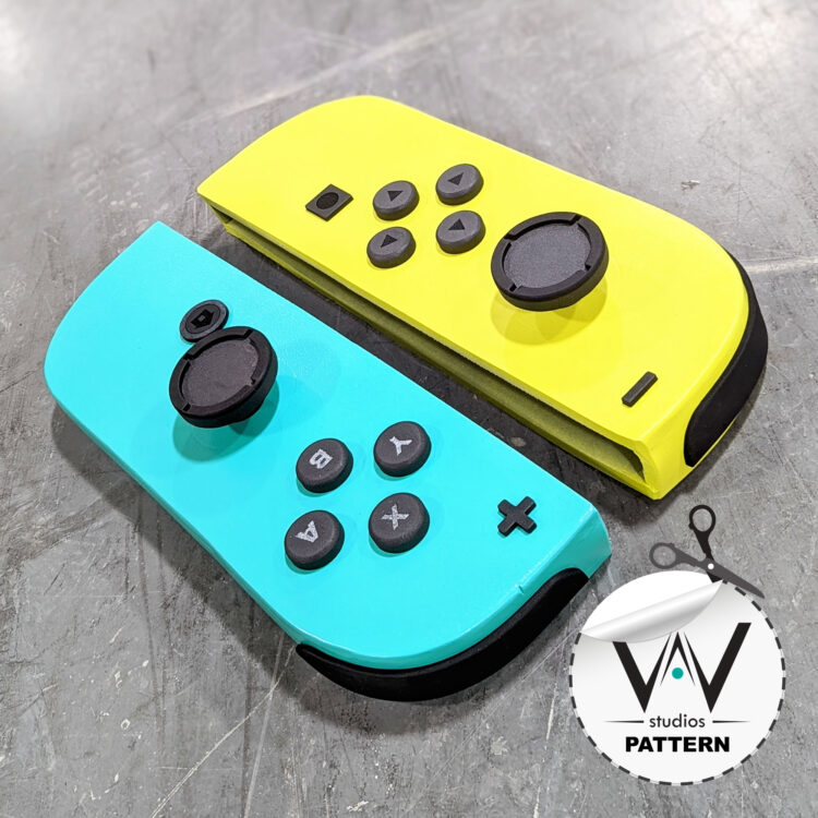 JOYCON ( Nintend Switch ) Foam Prop PATTERNS