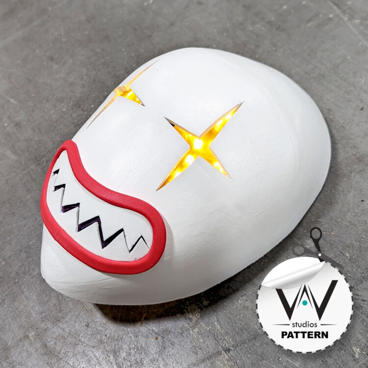 Joker Mask ( GOHS ) Foam Prop PATTERNS