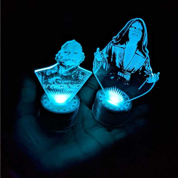 RGB LED Star Wars Holo-Puck
