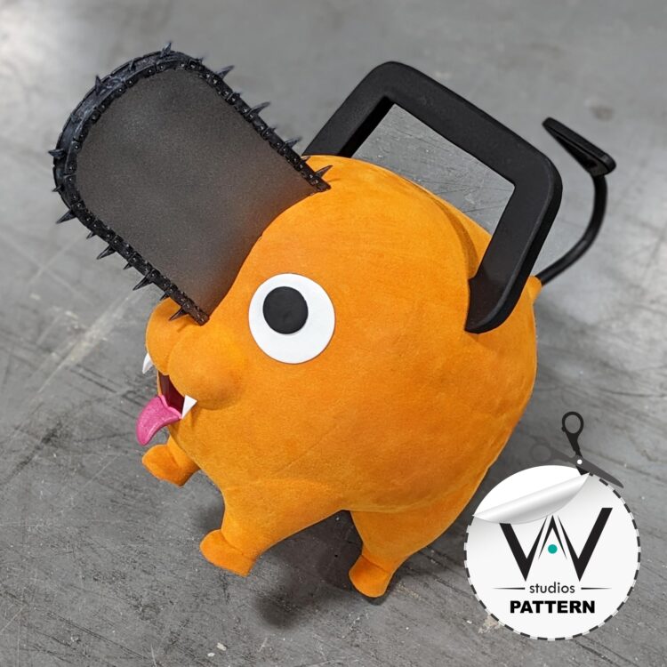 Pochita ( Chainsaw Man ) EVA Foam Prop PATTERNS