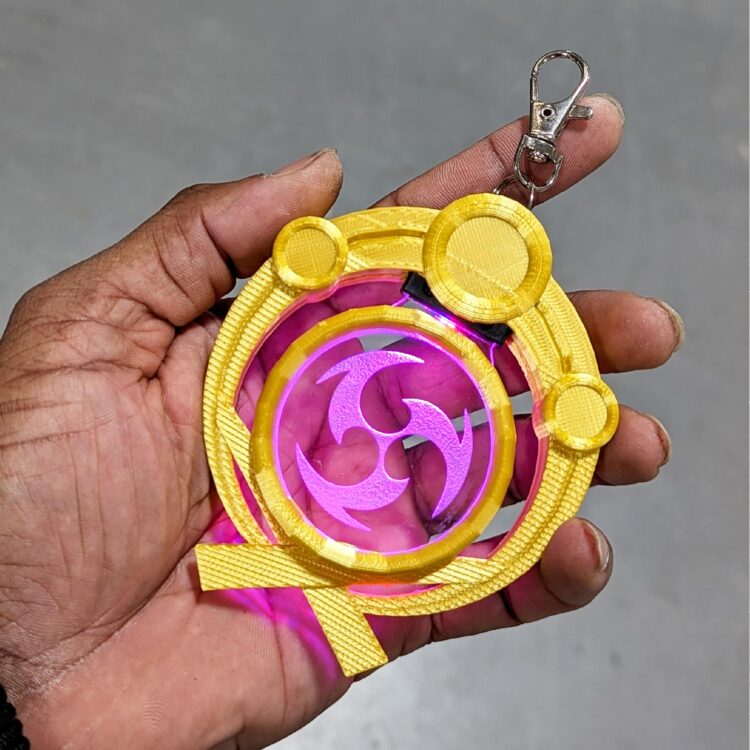Genshin Impact Inazuma Vision Keychain DIY Prop ( Costume, Cosplay, Halloween, Comiccon )